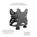 HumanCentric Thin Client Mount Bracket, Mount a Mini PC or Computer to a VESA Monitor Arm or Stand, Pole, or Under Desk or Surface, Devices with 0.65-2.55