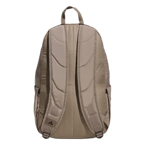 Image of adidas Defender 5 Backpack for Sports, Gym, School and Travel, 33L, Chalky Brown /Gunmetal, OSFA