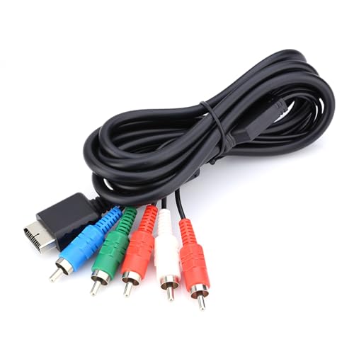 Saluaqui Multi AV 3 AV Cable Multiout Cable Componente Compuesto Multi Out a Video Componente y para Consola de Juegos Conexión de Compatible con HD Tele