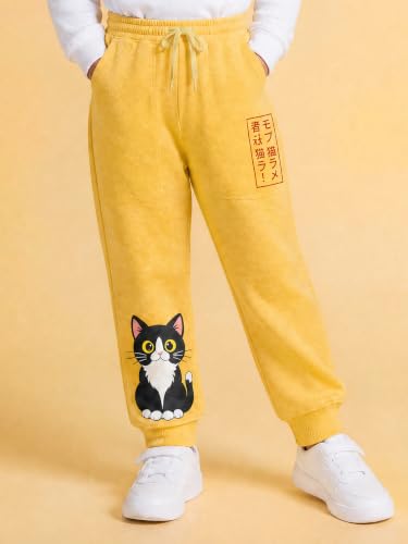 Image of KiddoPanti Boys Solid Fleece Track Pants | Cotton Poly Fleece Fabric | Ankle Length Bottom Rib | 2 Front Patch Pocket | Elastic Waist & Drawcord | Jogger Track Pants for Boys
