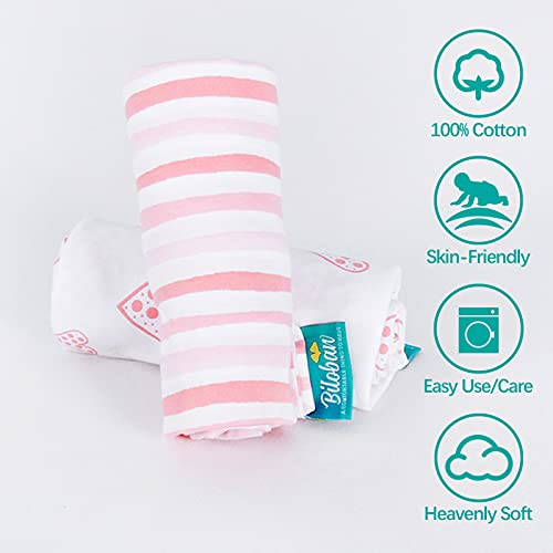 Bassinet Sheets Fits Graco Travel Lite Crib, Amke Baby Bassinet (20"X31") And Simmons Kids Bassinet(Not For Twins), 2 Pack, 100% Jersey Cotton, Breathable And Soft, Pink(Envelope Style) #TOP2