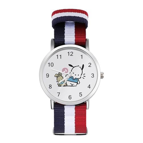 腕時計 ポチャッコ うで時計 メンズ レディース ビジネス時計 シンプル ファッションウォッチ Watch おしゃれ 人気 カジュアル 見やすい 文字盤 防水 薄型 男女兼用 通勤 通学 誕生日 プレゼント ボックス付き