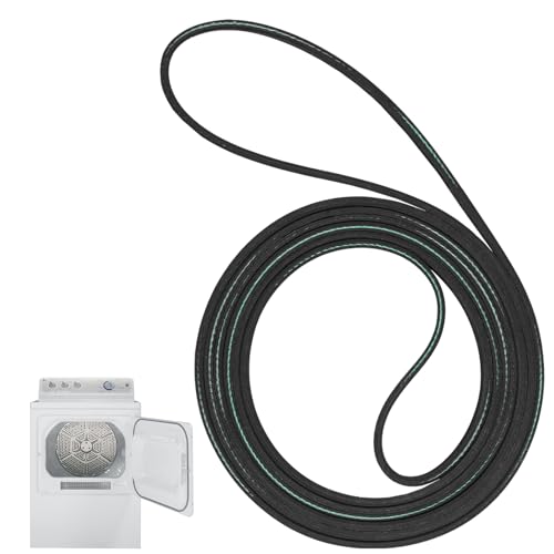 TERPINK Dryer Belt Compatible with GE GTD42EASJ2WW/ GTD33EASK0WW/ GTD42GASJ2WW/ GTD33GASK0WW/ DBXR463ED2WW/ DBXR463ED1WW/ GTDP490ED7WS, Drum Drive Belt Replace