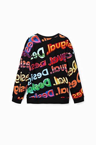 Desigual Little Boy's 3D Logo Sweatshirt2