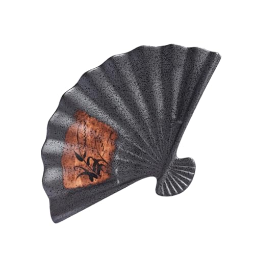 Plato sectorial cerámico negro de 13 pulgadas estilo japonés miniatura 1