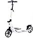 Trottinette Pliable Équitation en extérieur Portable Scooter-adulte Coup de pied Scooter avec double suspension, Big Wheels pliant Urban Scooter, Hight réglable, for les adolescents Âge bébé 12 up, bl