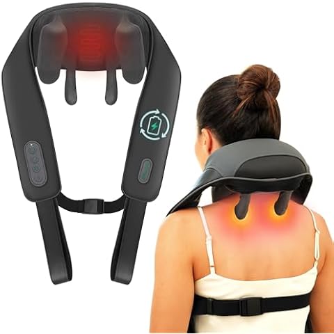 Snailax Cordless Neck and Shoulder Massager Cover