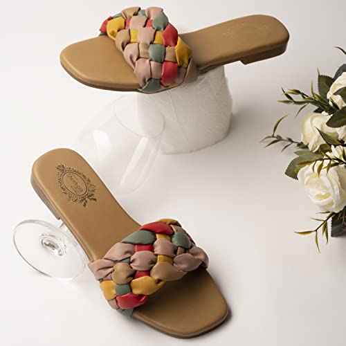 Image of Shoetopia Women and Girls Flat Sandal
