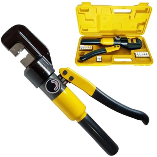 Alicate Hidraulico Prensa Crimpa Terminal De 4 A 70mm