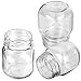 KAMOTA Glass Jars, 4 oz Mini Jars with Lids Perfect for Mason Canning Favor DIY Spice Jam Jars,24 PACK,30 Whiteboard Labels Included