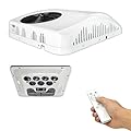 12V RV Air Conditioner, RV AC Unit Rooftop Camper Air Conditioner with Heat, 12V AC Unit for Vans, Trucks, Boats, Trailers 10000 BTU Cooling and 3500 BTU Heating