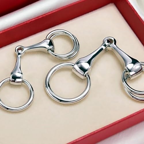 Image of Unique Scarf Clip with Horse Bit Detailing Exquisite Shawls Fastener Brooch Elegant Scarf Clip Stylish Scarves Accessory