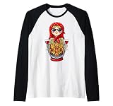Russian Girl! Matrjoschka Russisch Russen Wein Matroschka Raglan