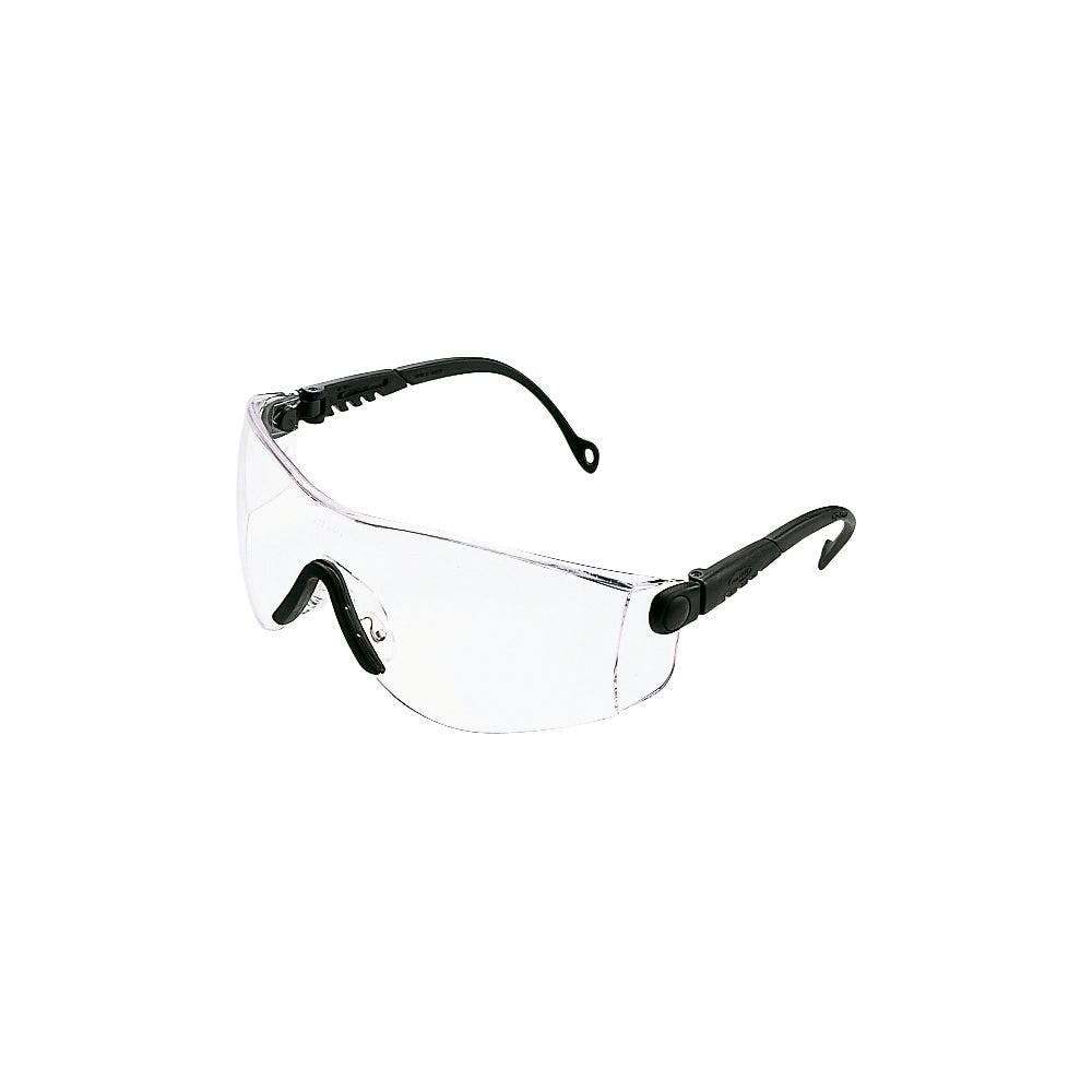 Honeywell Op-Tema Safety Eyewear Frame with Clear Anti-Scratch Polycarbonate Lens, Black Frame, Suitable for Construction/Automotive/Laboratory/Transportation, 1000016 (1 Piece)