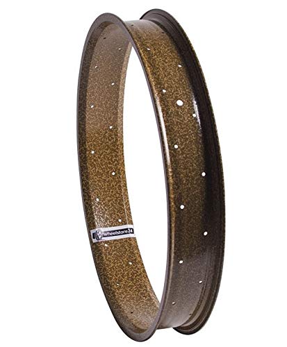 Fatbike Jante 24 80 mm Power-Bikes marron martelé