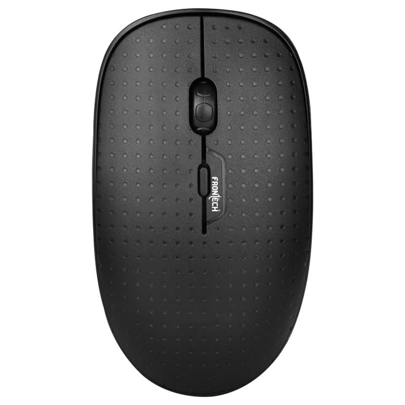 FRONTECH Wireless Mouse MS-0041 | High| Performance 2.4 GHz | 1600dpi Resolution | USB Plug and Play | Ergonomic Design (B0CPPM77SF) Amazon Price History, Amazon Price Tracker