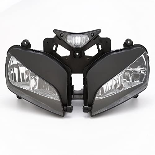 TCMT Black Left & Right Headlight Head Light Lamp Cover Fits For Honda CBR 1000RR CBR1000RR 2004 2005 2006 2007