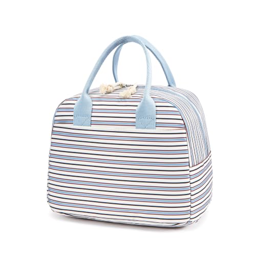 Image of LOVELYWIND Lunch Box for Women Cute Lunch Bags for Women Lunch Tote Bags Reusable Insulated Lunch Box Large Capacity Reusable Insulated Cooler for Work or Travel Gifts or Beach