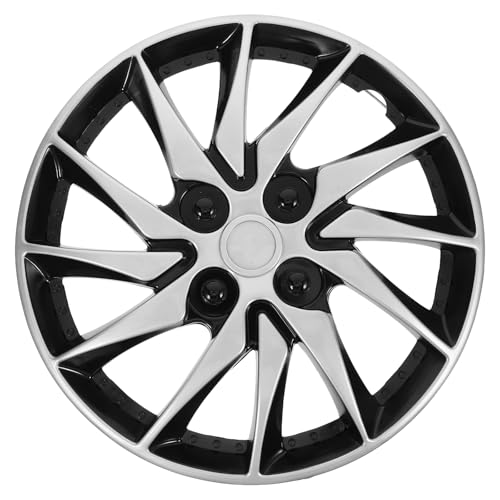 WOFASHPURET Auto Hubcaps Replacement 14 Inch Car Wheel Case Hubcap Car Wheel Decor for Hub