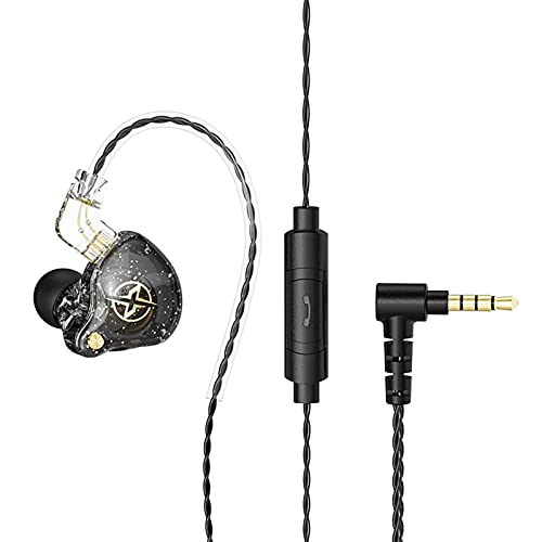 Image of X2 PRO Headphone Sports Earbuds 1.2m Wired Around-Ear Earphones DSP Noise Isolating 0.75mm Dual Pin with Built-in Microphone Compatible with Phone Pad PC 3.5mm Port-POOWE