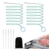 2 PCS de 5 M Cepillo Limpiador para Tuberías de Drenaje de Quemacocos, 5 cepillos de limpieza de 23 cm, Cepillo de...
