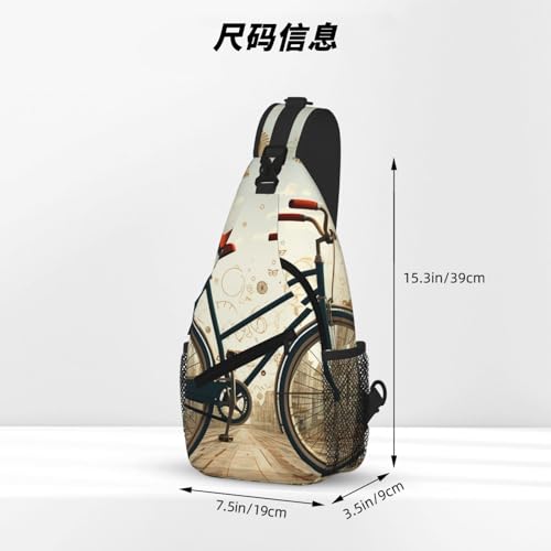 Sling bag unisex para senderismo y viajes miniatura 4
