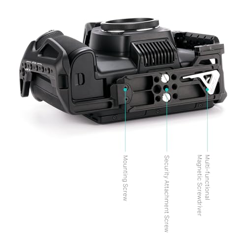 Cage BMCC 6K Tilta avec support SSD et plaque de base 15mm TA-T64-A-B