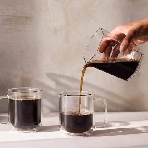 Image of AeroPress Clear XL Coffee Press, French Press, Pour-Over & Espresso Style | All-in-One Large Manual Brewer, 2 Min Brew for Less Bitterness, More Flavor, Portable Coffee Maker, Travel & Camping