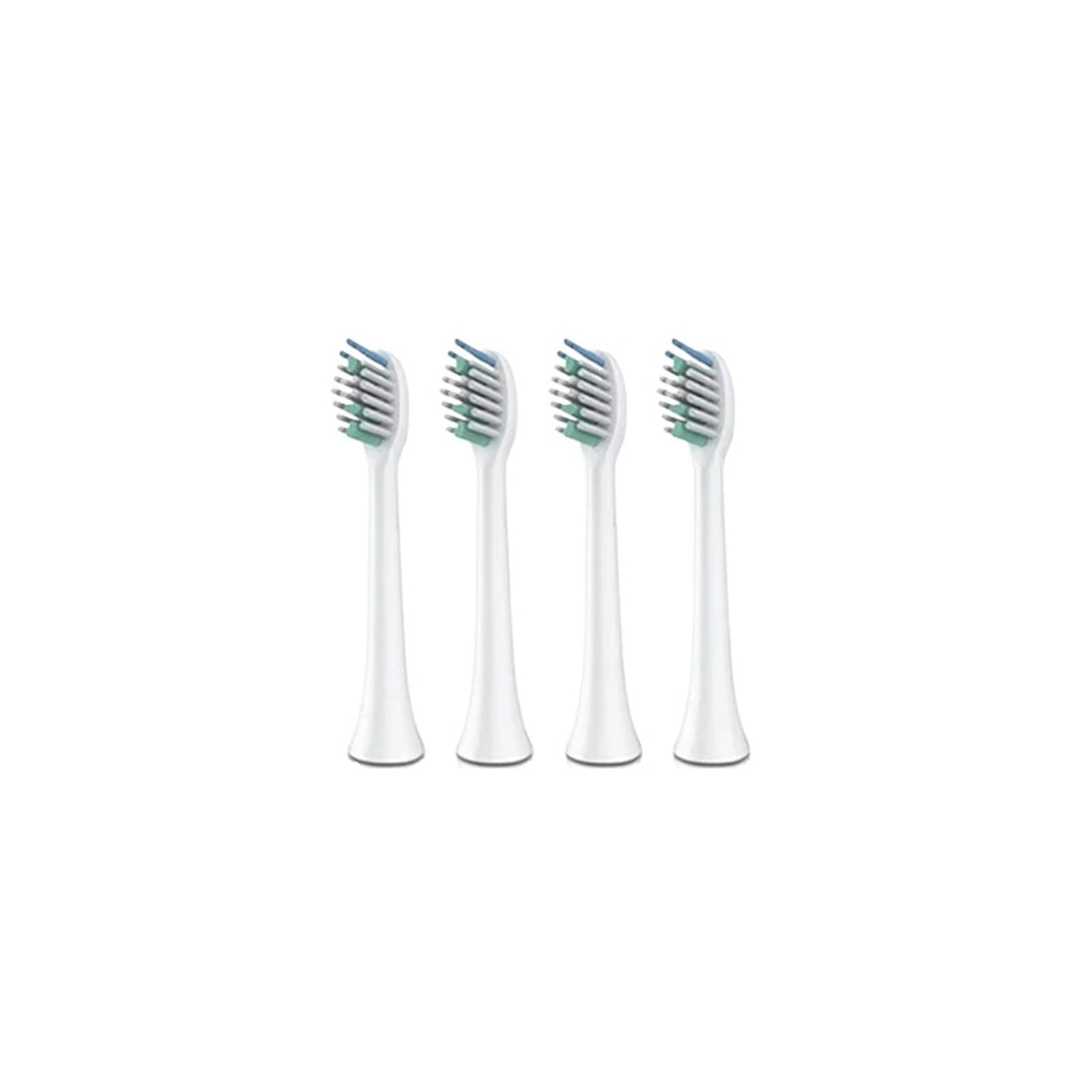 4 Cabezales De Cepillo, Compatible Con Sarmocare, S100 | Repuesto de cabezal para cepillo eléctrico para adultos(White-4)