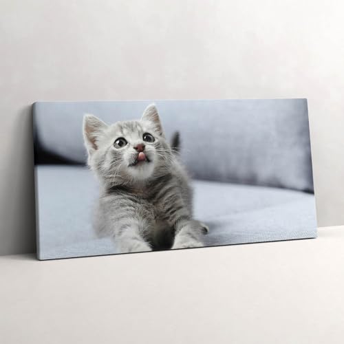 L'image imprimée sur toile 140x70cm Wallfluent d'une netteté absolue