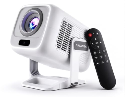 [ Auto Focus/Keystone & 1080P Native ] Mini Projector with Wifi and Bluetooth 5.4, Movie Projectors...
