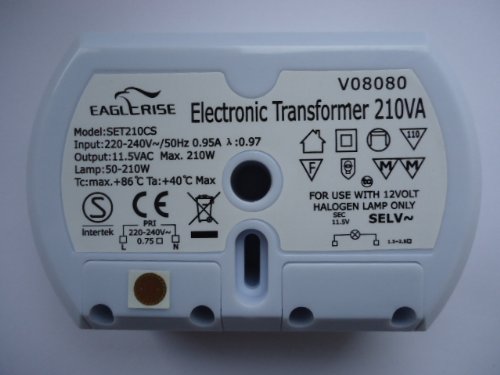 EAGLERISE SET210CS ELECTRONIC TRANSFORMER - FREE UK P+P!! - 1 YEAR GUARANTEE!!, [Importado de Reino Unido]