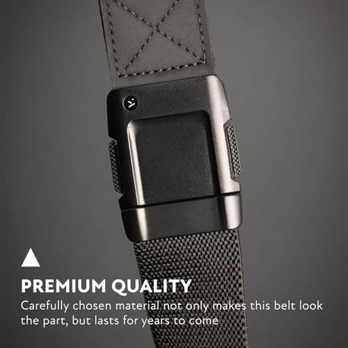 Image of Arcade Belts Motion Lightweight Stretch Belt, Unisex | For men and women, purposed elastic webbing, micro adjustable buckle, for casual, work, dress, travel