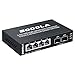 SODOLA 6 Port 2,5G Unmanaged Ethernet Switch, 4X 2,5GBASE-T Ports, 2X 10G SFP+, 60 Gbit/s Switching-Kapazität, Mini wandmontierbarer 2,5Gb Netzwerk-Switch für Wireless AP, NAS, PC MI 4 günstig Kaufen-SODOLA 6 Port 2,5G Unmanaged Ethernet Switch, 4X 2,5GBASE-T Ports, 2X 10G SFP+, 60 Gbit/s Switching-Kapazität, Mini wandmontierbarer 2,5Gb Netzwerk-Switch für Wireless AP, NAS, PC