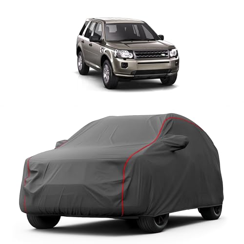 Image of Heavy-Duty Car Cover for Compatible with Land Rover Freelander (1997 to 2025 All Models) Deluxe Car Protection Cover - Waterproof & UV-Resistant All-Season Exterior Protection