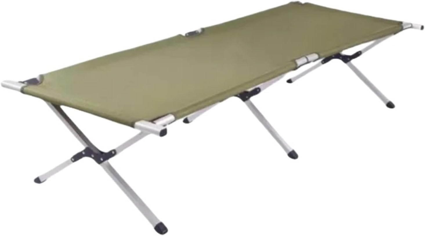 Outdoor Camping Cot Ultralight Portable Aluminum Alloy Bed Folding Sleeping Bivouac Hiking Picnic Double Stool