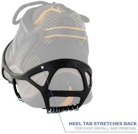 Yaktrax Pro Winter Traction for Walking, Jogging, or Hiking on Snow and Ice
