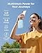 Anker Zolo Power Bank, 45W Max Fast Charging, 20,000mAh Battery Pack with Dual Built-in USB-C Cables, 1 USB-C&A Port, for iPhone 17/16 Series, Samsung, MacBook, iPad, and More