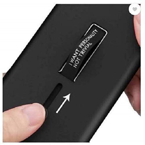 Image of Heartly Matte Finish Shockproof Dual Layer TPU + PC with Stand & Finger Holder Case Cover for Samsung Galaxy A70s / A70 - Black