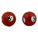 Produktbild Raum der Stille Qi Gong Kugeln 4cm mit Aufbewahrungsbox Verschiedene Varianten (Yin Yang rot)