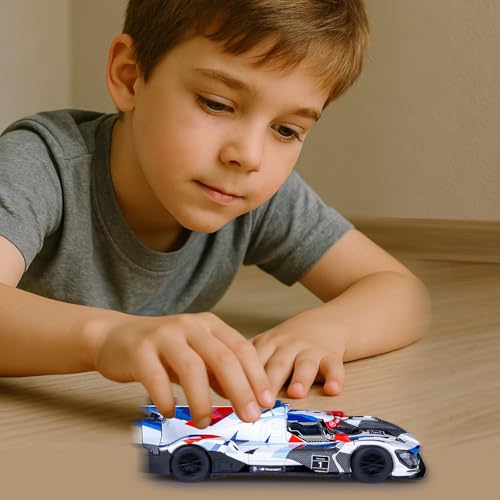 JAMARA 402633 BMW M Hybrid V8 Diecast 1:45 – Jouet Miniature pour Enfants, idée Cadeau pour garçons et Filles, pneus en Caoutchouc, Design détaillé