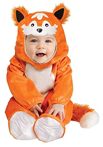Fun World Baby Fox Toddler Costume, Small 6 Months - 12 Months, Multicolor