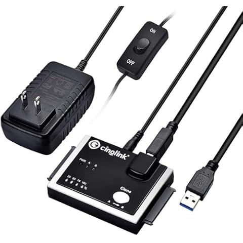 Cinolink USB 3.0 Dual-SATA Adapter Cover