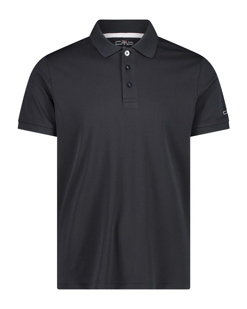 CMP Men's Polo Antracite-Bianco UK M