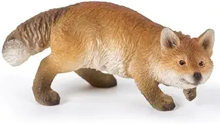 ウービア キツネ 4.8×2.2×2.2㎝ 人形 フィギュア 置き物 アニマル 動物 ガーデン 装飾 きつね H15223