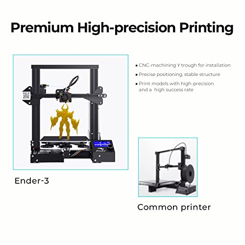 Creality Ender 3 3D Printer Fully Open Source With Resume Printing All Metal Frame Fdm Diy Printers With Resume Printing Function 220X220X250Mm #TOP3