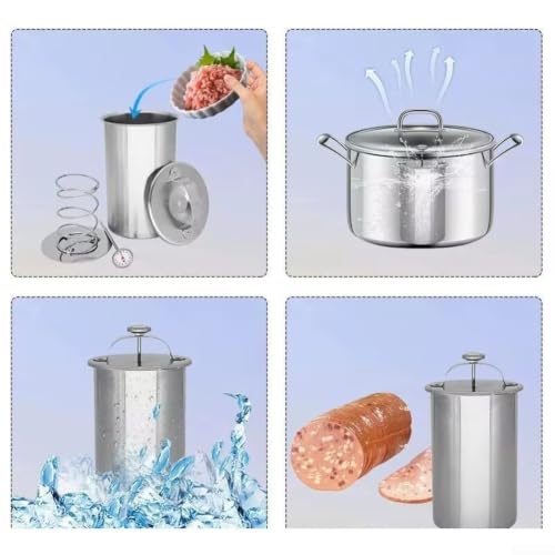 Herramienta de cocina de acero 304 de 20 cm para plancha y jamón 5