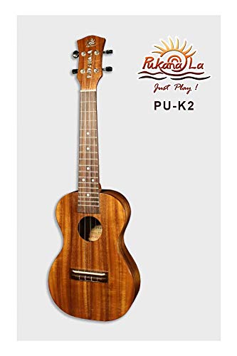 PukanalaModel PU-K1L All Solid Acacia Koa K Series Long Scale Soprano Ukulele