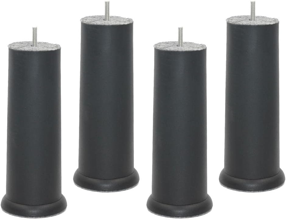 4pcs 23cm Wood Furniture Legs Tapered Replacement Sofa Legs, Modern Perfect for Sofa, Bed,Coffee Table