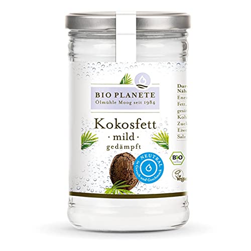 Bio Planete - Kokosfett mild gedämpft - 0,95 l - 4er Pack